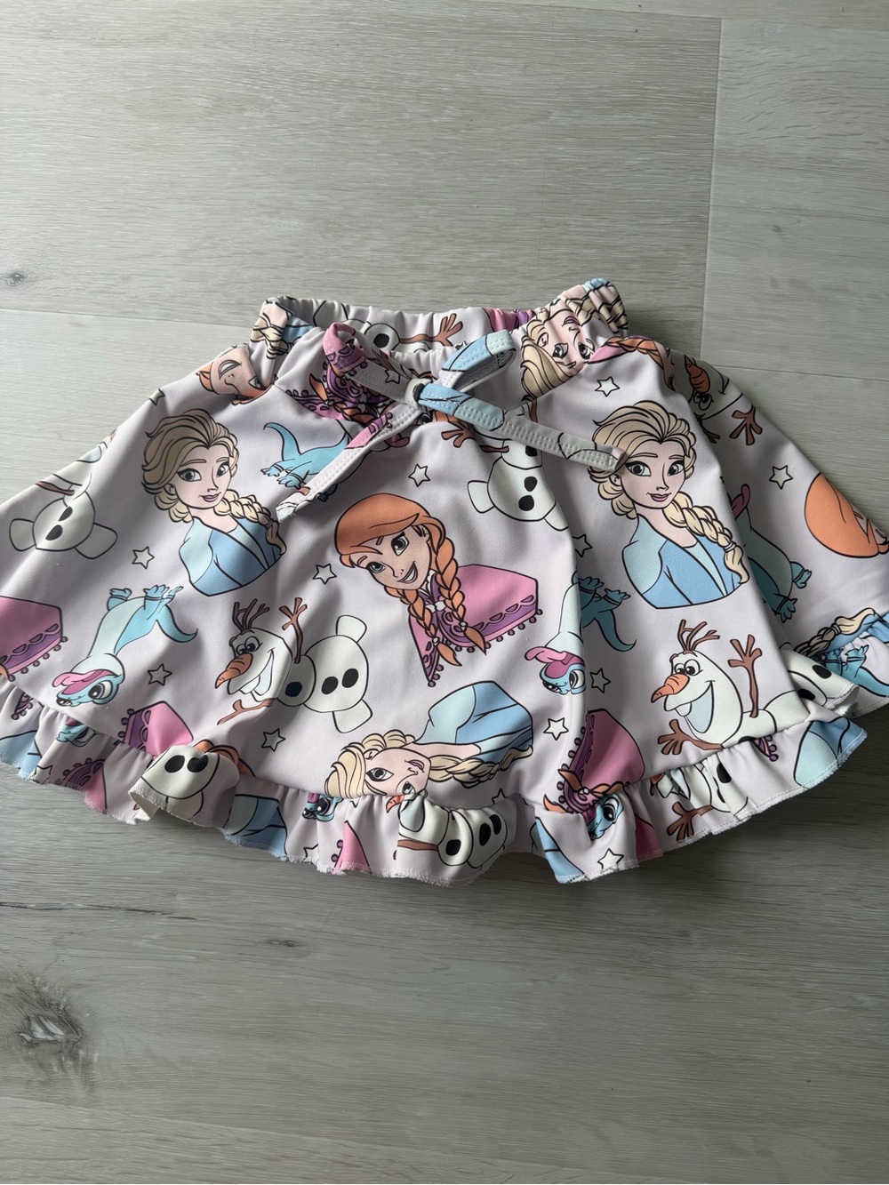 Girls' frozen sisters Skort with Ruffle Hem